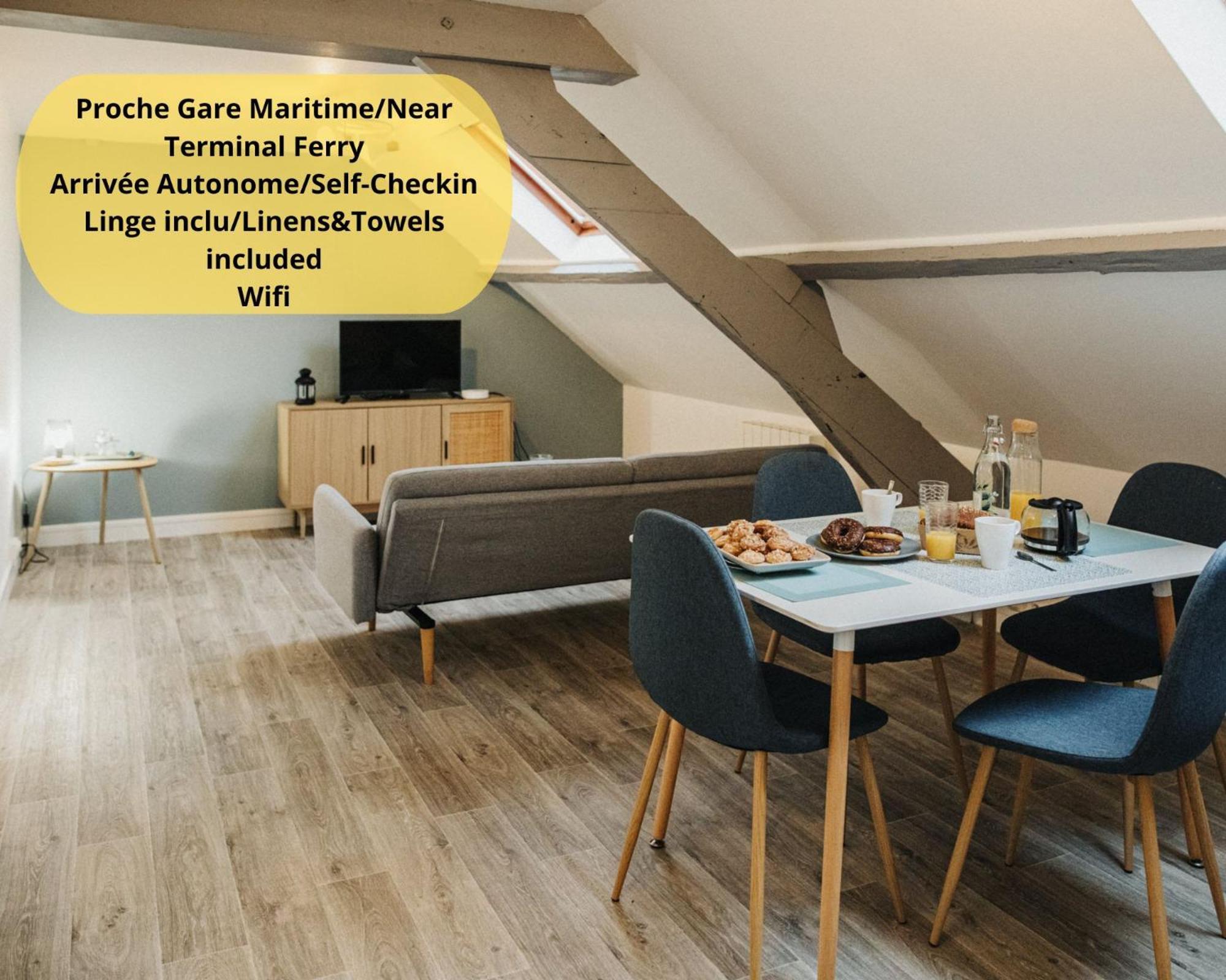 Les Malakoff Apartment Шербур-ан-Котентан Екстериор снимка